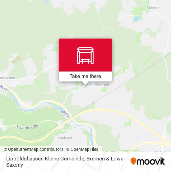 Lippoldshausen Kleine Gemeinde map