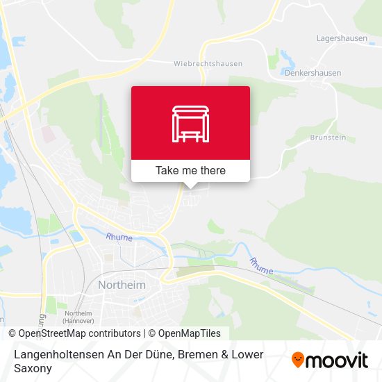 Langenholtensen An Der Düne map