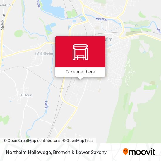 Northeim Hellewege map