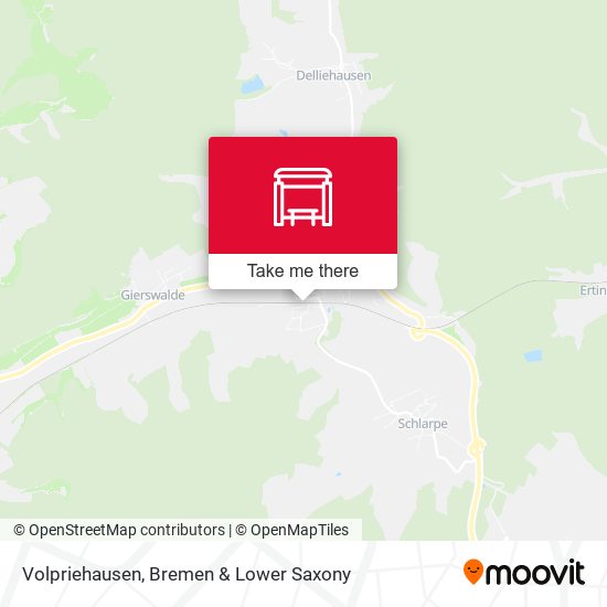 Volpriehausen map