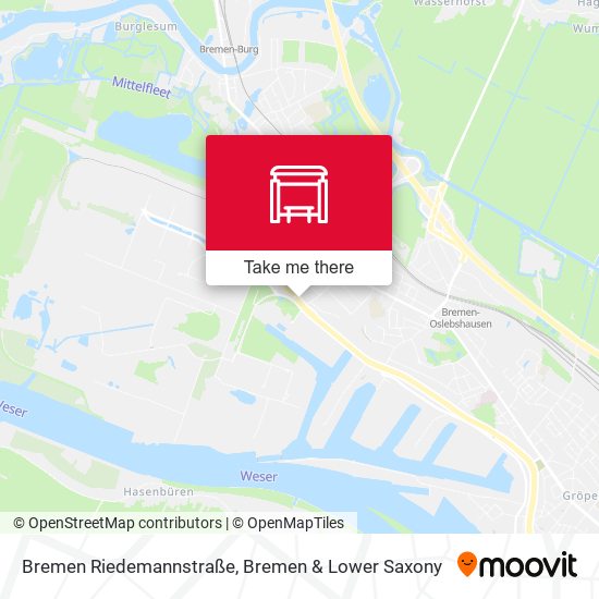 Bremen Riedemannstraße map