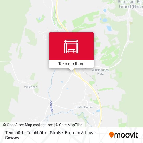 Teichhütte Teichhütter Straße map