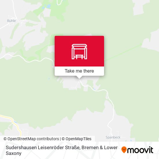 Sudershausen Leisenröder Straße map