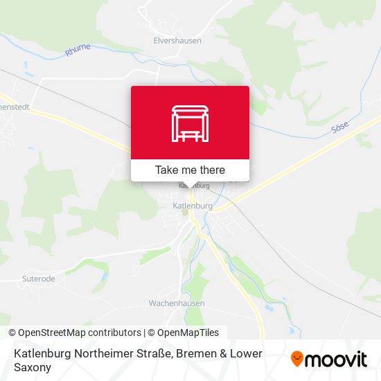 Katlenburg Northeimer Straße map