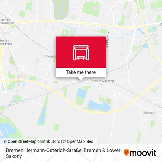 Bremen Hermann-Osterloh-Straße map