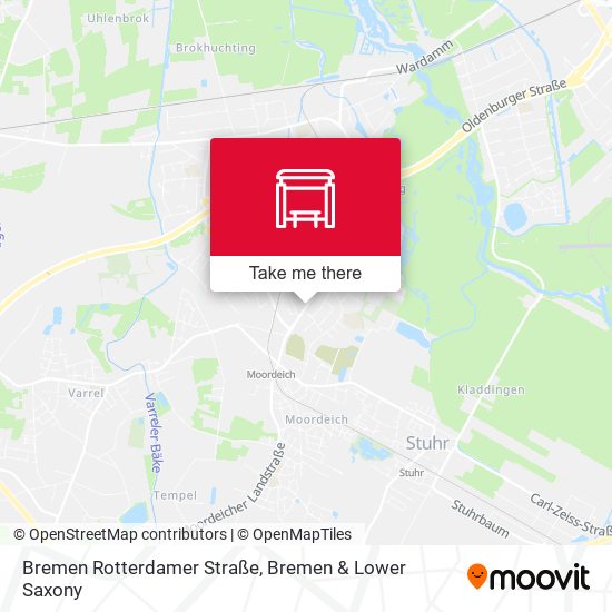 Bremen Rotterdamer Straße map