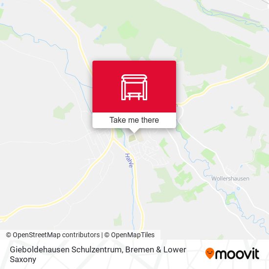 Gieboldehausen Schulzentrum map