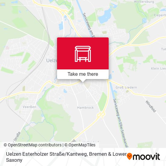 Uelzen Esterholzer Straße / Kantweg map