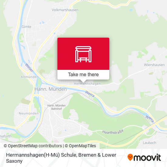 Hermannshagen(H-Mü) Schule map