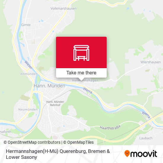 Hermannshagen(H-Mü) Querenburg map