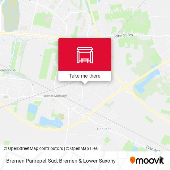 Bremen Panrepel-Süd map