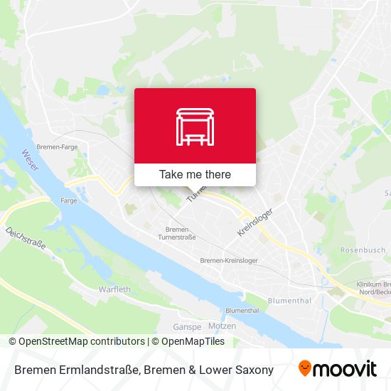 Bremen Ermlandstraße map