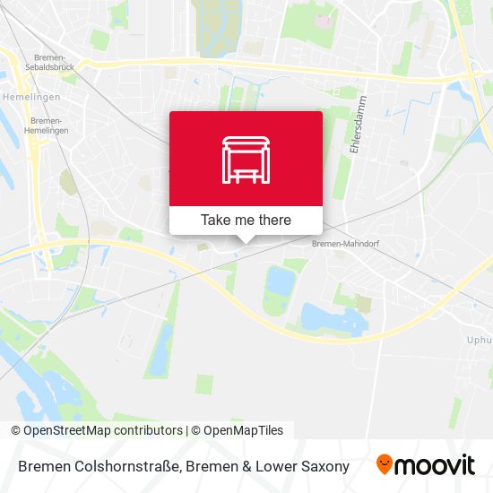 Bremen Colshornstraße map