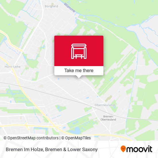 Bremen Im Holze map