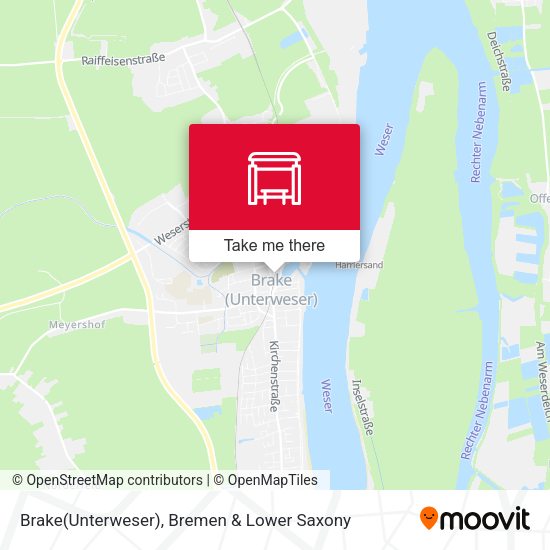 Brake(Unterweser) map
