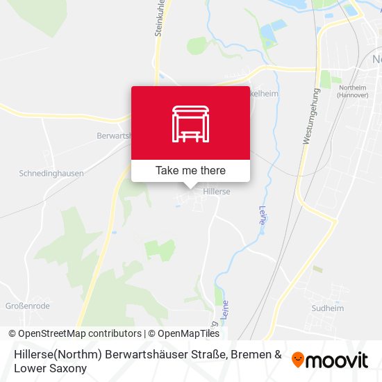 Hillerse(Northm) Berwartshäuser Straße map