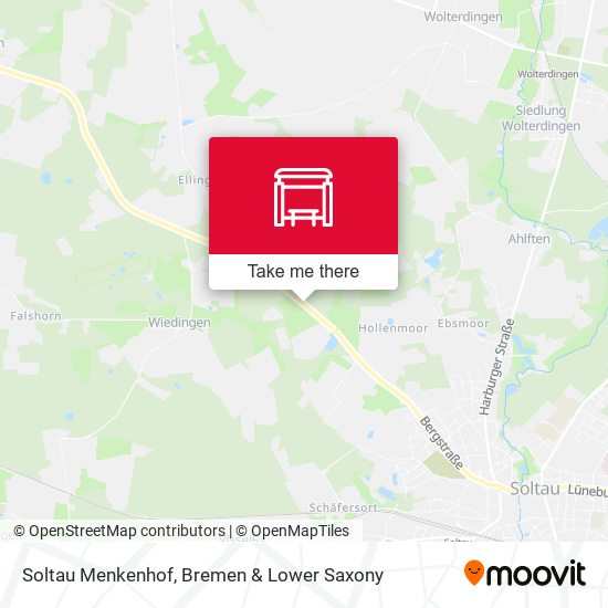 Soltau Menkenhof map
