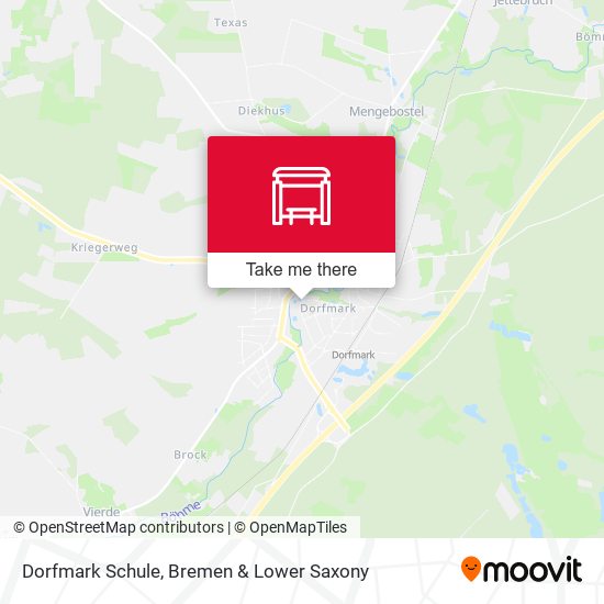 Dorfmark Schule map