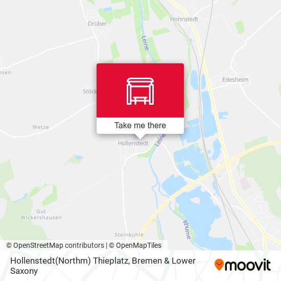 Hollenstedt(Northm) Thieplatz map