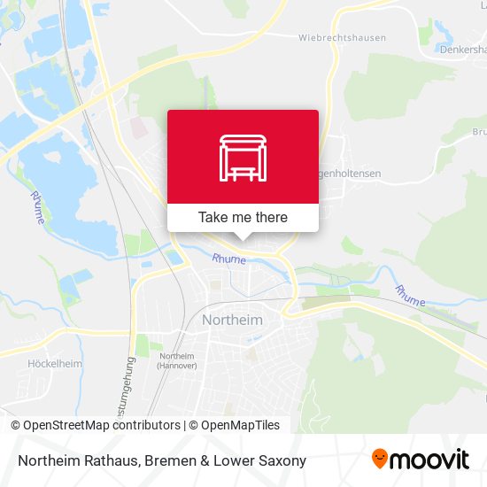 Northeim Rathaus map