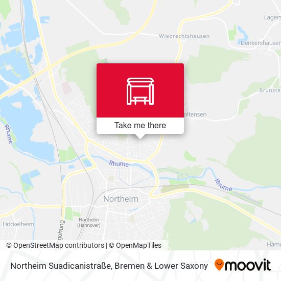 Northeim Suadicanistraße map