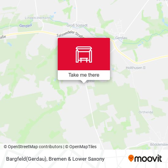 Bargfeld(Gerdau) map