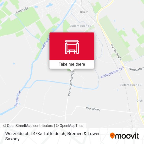 Wurzeldeich L4/Kartoffeldeich map