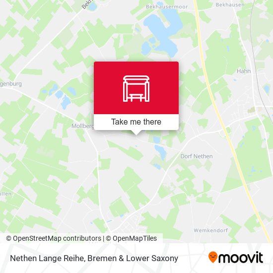 Nethen Lange Reihe map