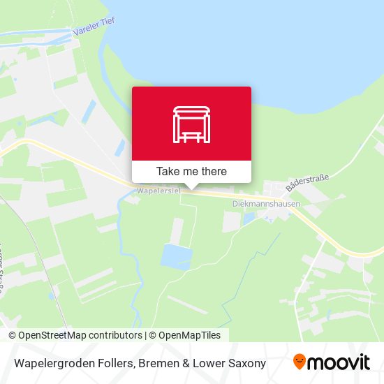 Wapelergroden Follers map
