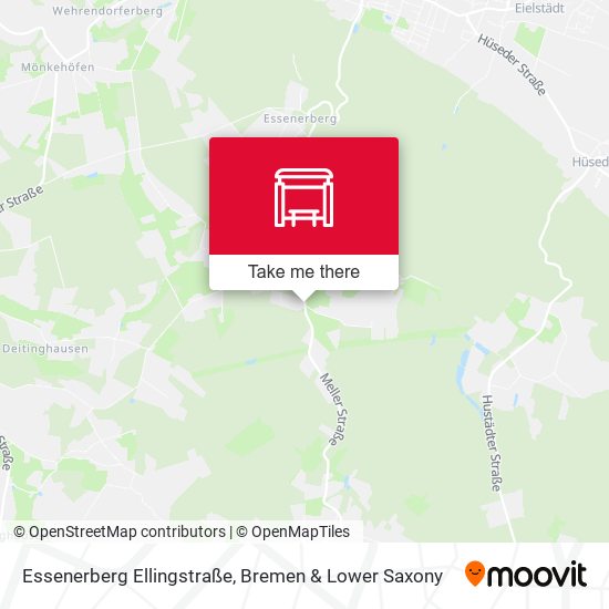 Essenerberg Ellingstraße map