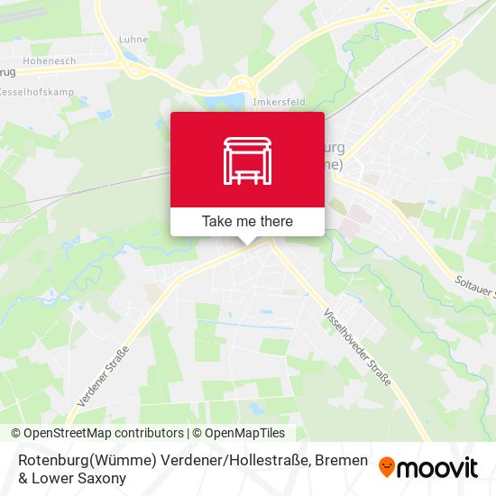 Rotenburg(Wümme) Verdener / Hollestraße map
