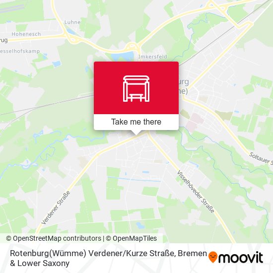 Rotenburg(Wümme) Verdener / Kurze Straße map