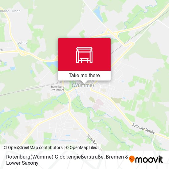 Rotenburg(Wümme) Glockengießerstraße map