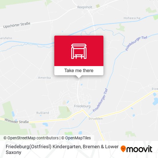 Friedeburg(Ostfriesl) Kindergarten map