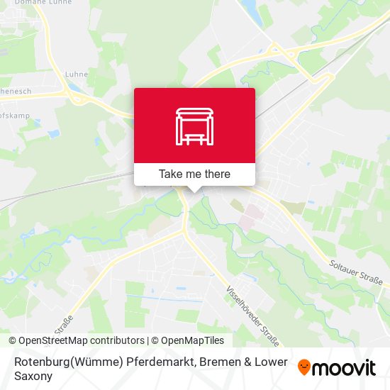 Rotenburg(Wümme) Pferdemarkt map