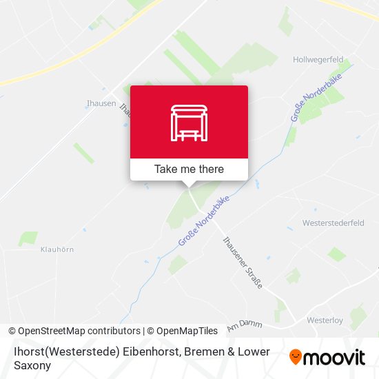 Ihorst(Westerstede) Eibenhorst map