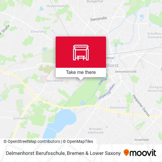 Delmenhorst Berufsschule map