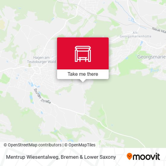 Mentrup Wiesentalweg map