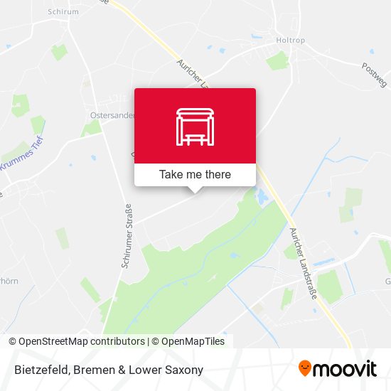 Bietzefeld map