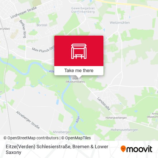 Eitze(Verden) Schlesierstraße map