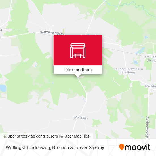 Wollingst Lindenweg map