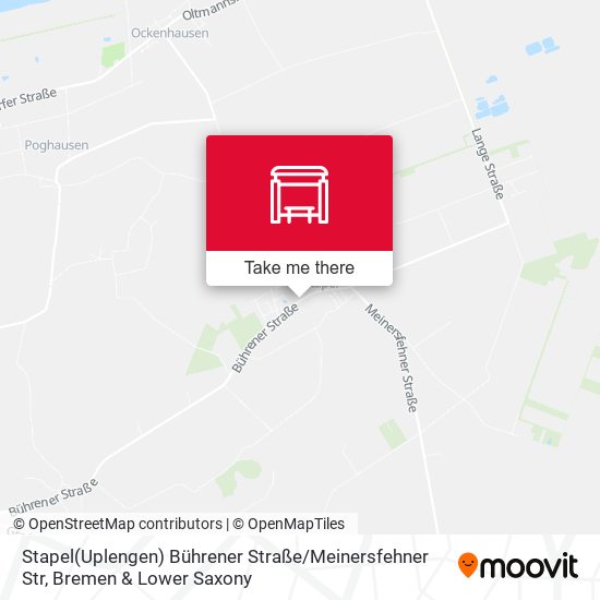 Stapel(Uplengen) Bührener Straße / Meinersfehner Str map