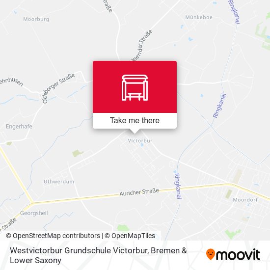 Westvictorbur Grundschule Victorbur map