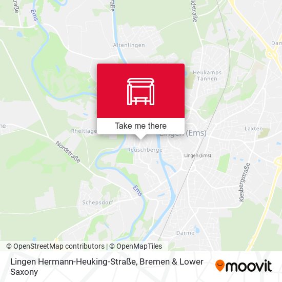 Lingen Hermann-Heuking-Straße map