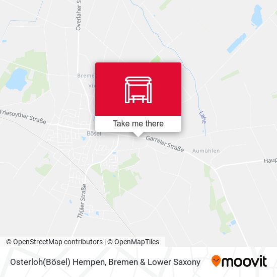 Osterloh(Bösel) Hempen map