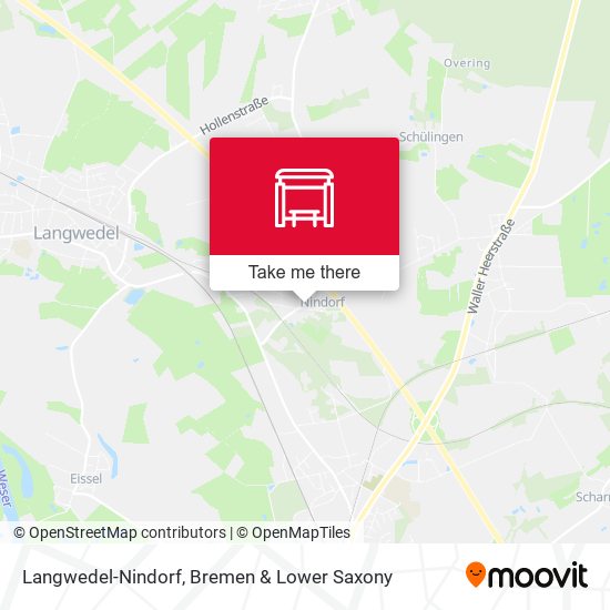 Langwedel-Nindorf map