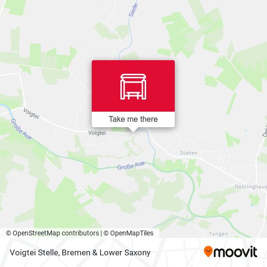 Voigtei Stelle map