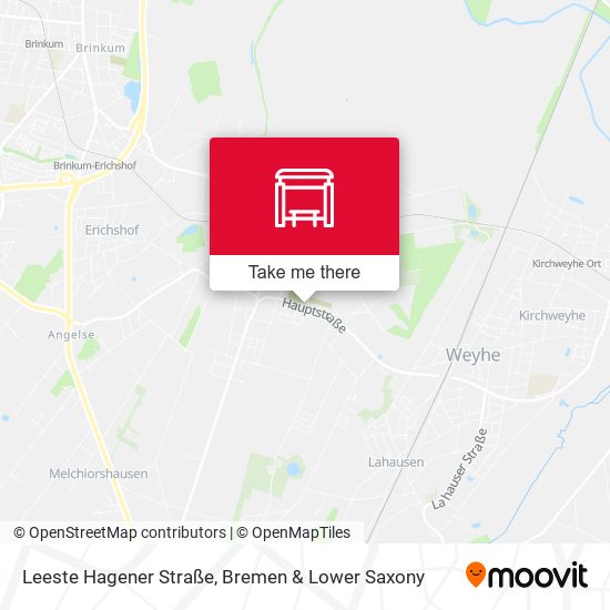 Leeste Hagener Straße map