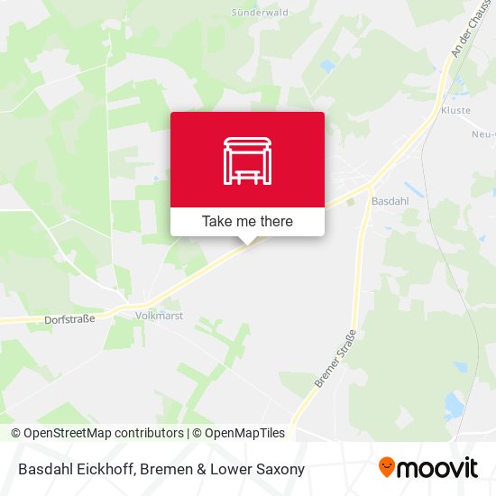 Basdahl Eickhoff map