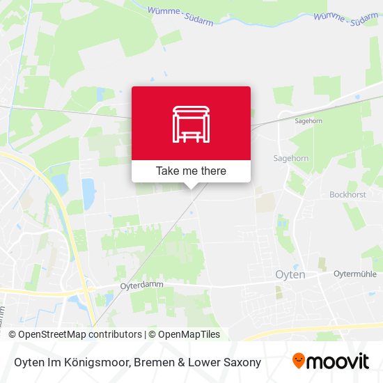 Oyten Im Königsmoor map